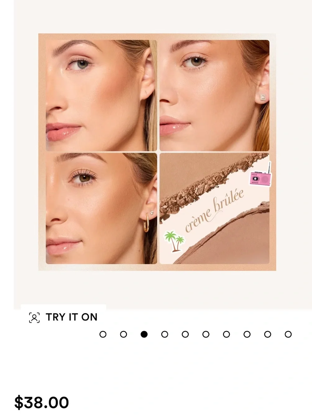 Tarte Macaron sculp & bronze